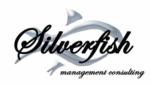 Silverfish Fish Logo