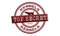 Top-Secret-logo-Red Top Secret Kennels Logo Design