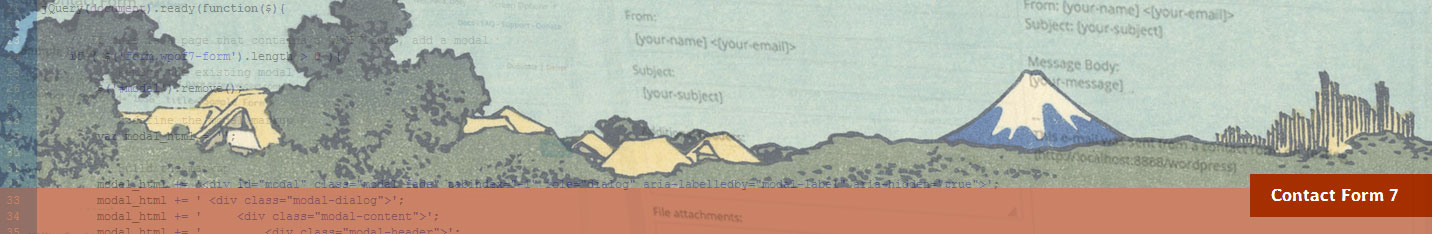 How To Use Dynamic JQuery Form Fields In WPCF7 Email Banner